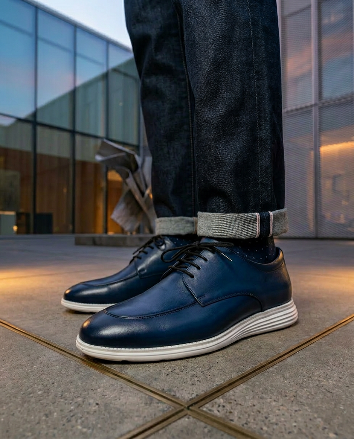 Leather footwear